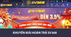 Khuyến mãi hoàn trả SV368