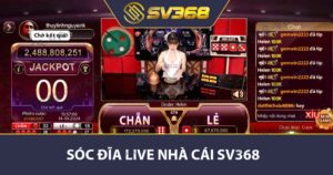 Sóc đĩa live Nhà Cái SV368